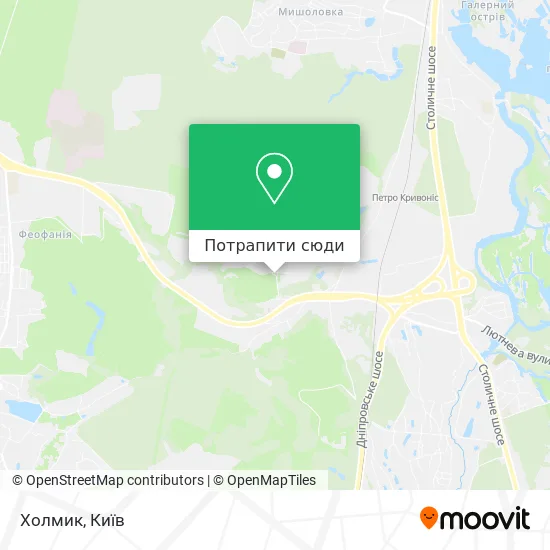 Карта Холмик