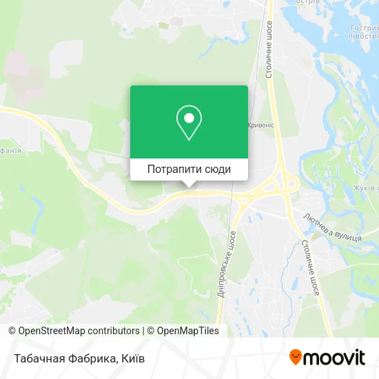 Карта Табачная Фабрика