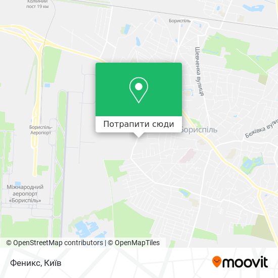 Карта Феникс