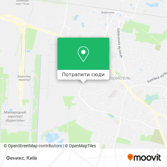 Карта Феникс