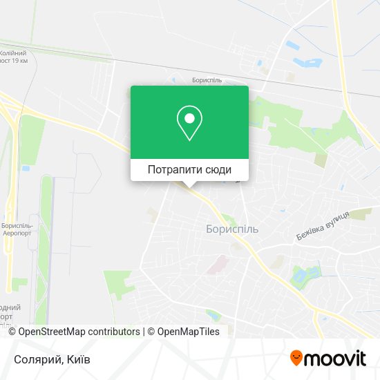 Карта Солярий