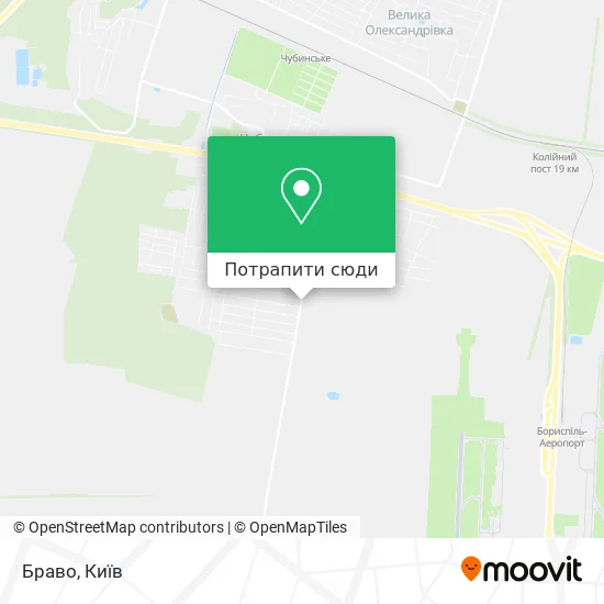 Карта Браво