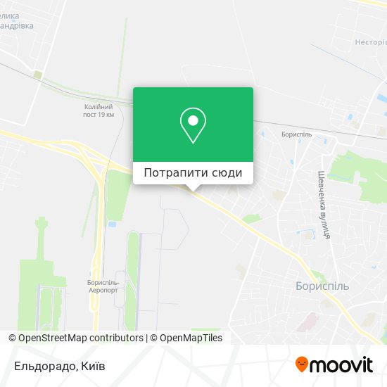 Карта Ельдорадо