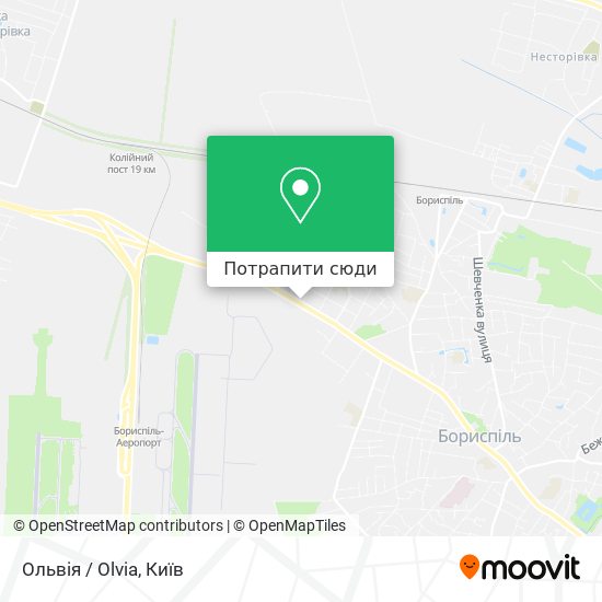 Карта Ольвiя / Olvia