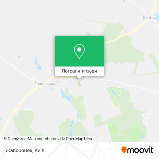 Карта Жаворонок