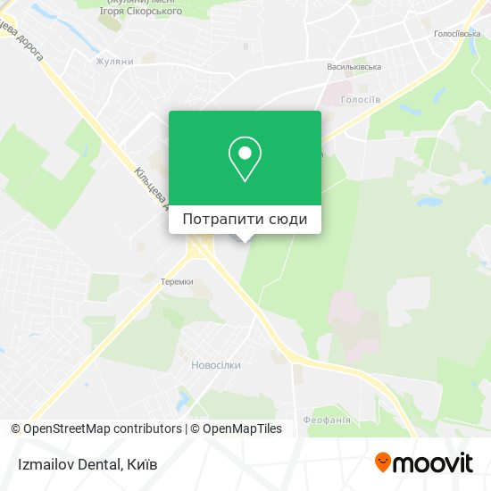 Карта Izmailov Dental