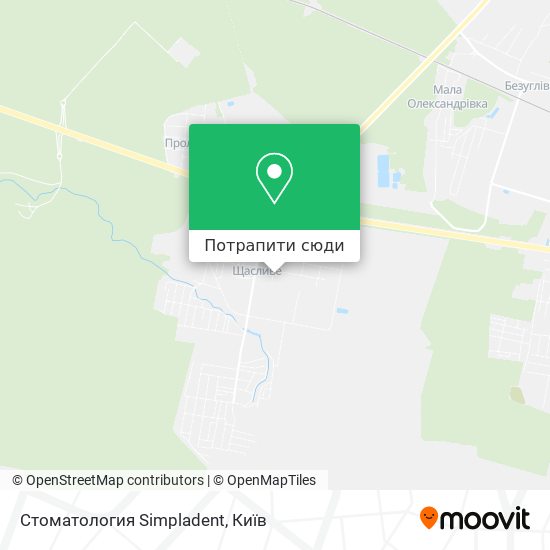 Карта Стоматология Simpladent