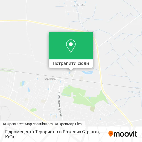 Карта Гідромецентр Терористів в Рожевих Стрінгах