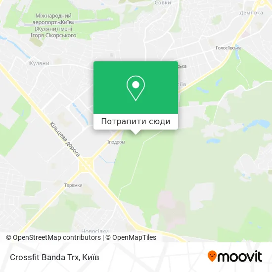 Карта Crossfit Banda Trx