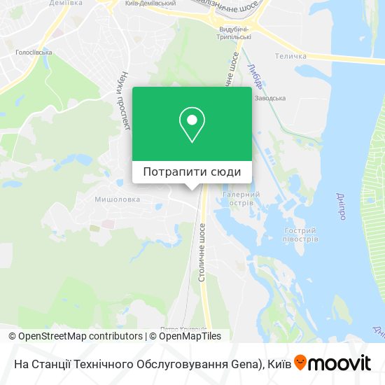 Карта На Станції Технічного Обслуговування Gena)