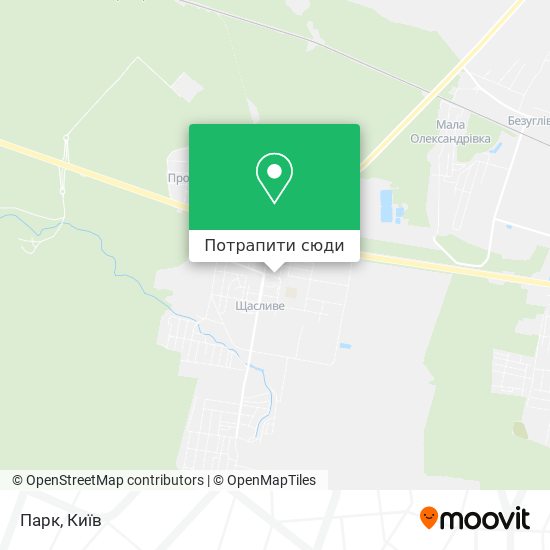 Карта Парк