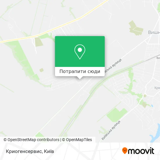 Карта Криогенсервис