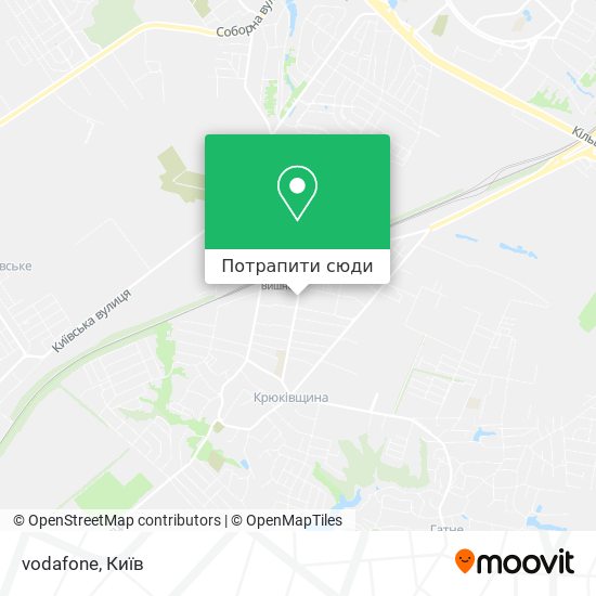 Карта vodafone