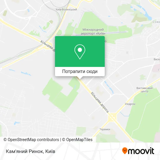 Карта Кам'яний Ринок