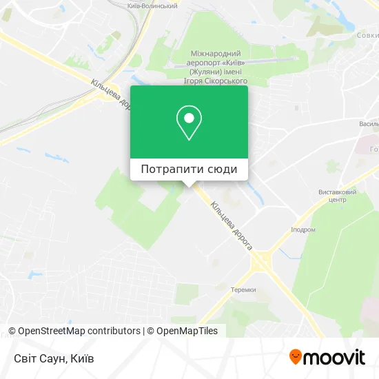 Карта Світ Саун