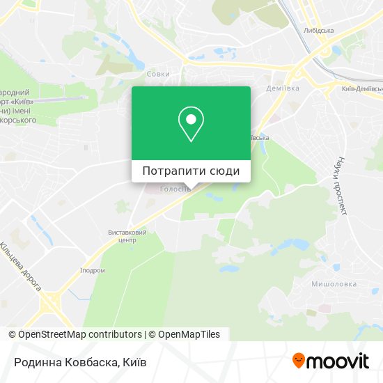 Карта Родинна Ковбаска