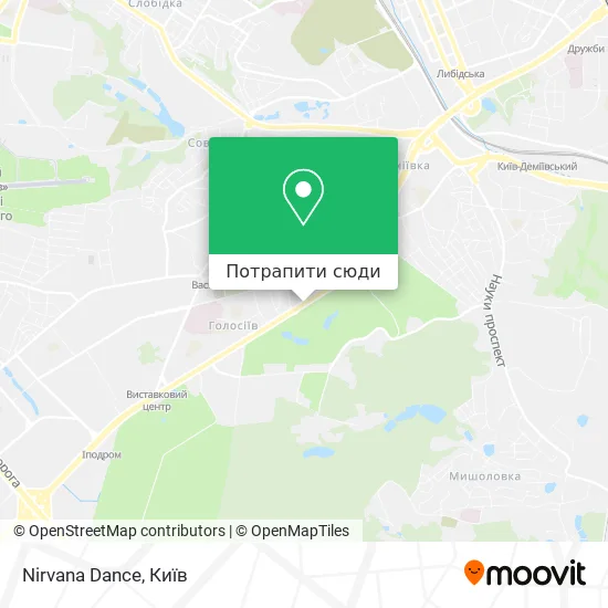 Карта Nirvana Dance