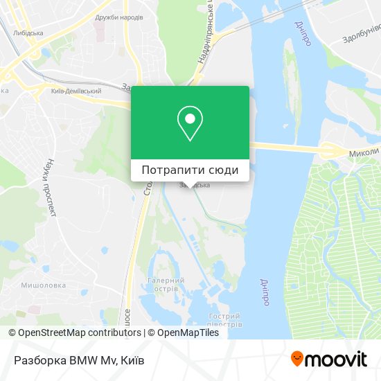 Карта Разборка BMW Mv