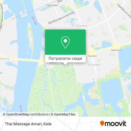 Карта Thai Massage Amari