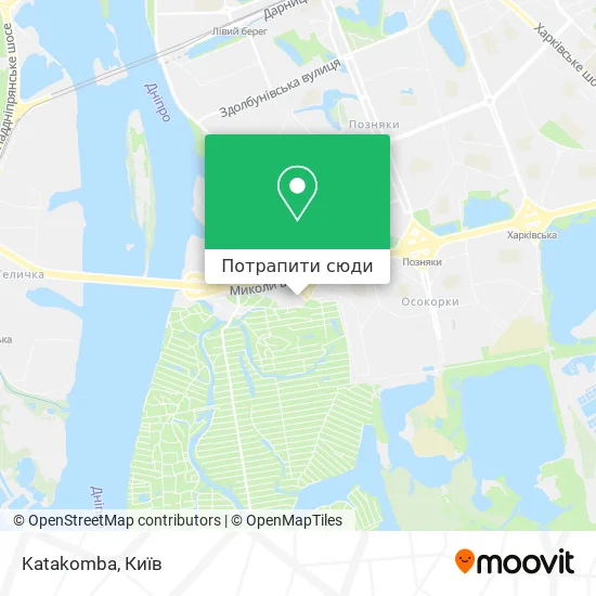 Карта Katakomba