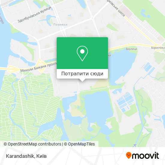 Карта Karandashik