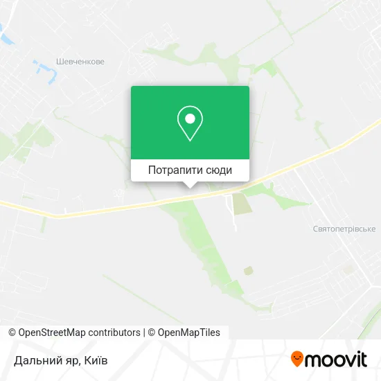 Карта Дальний яр