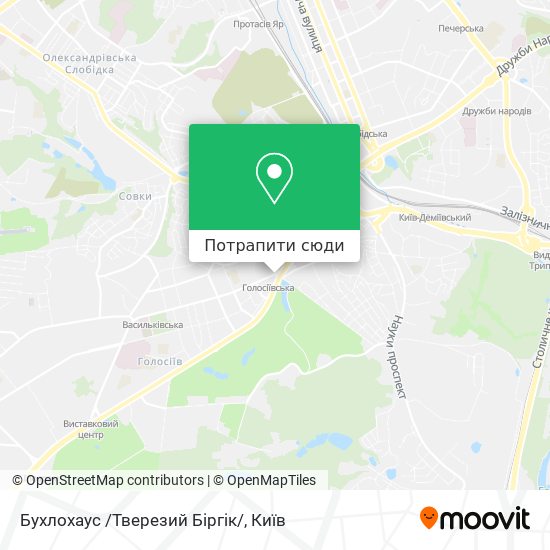 Карта Бухлохаус /Тверезий Біргік/