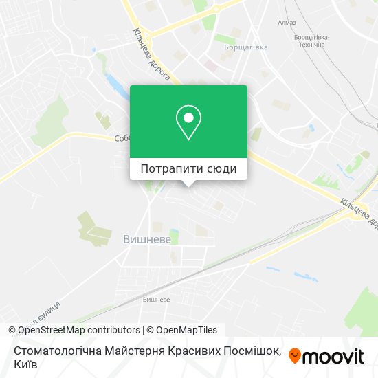 Карта Стоматологічна Майстерня Красивих Посмішок