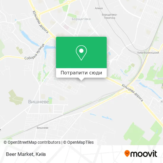 Карта Beer Market