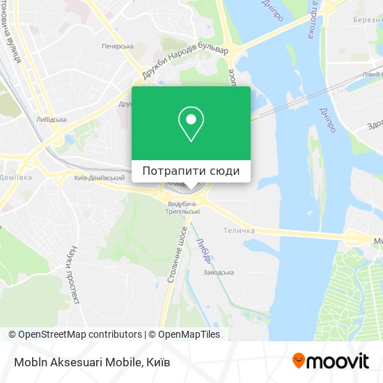 Карта Mobln Aksesuari Mobile