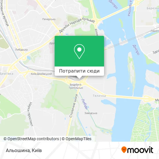 Карта Альошина