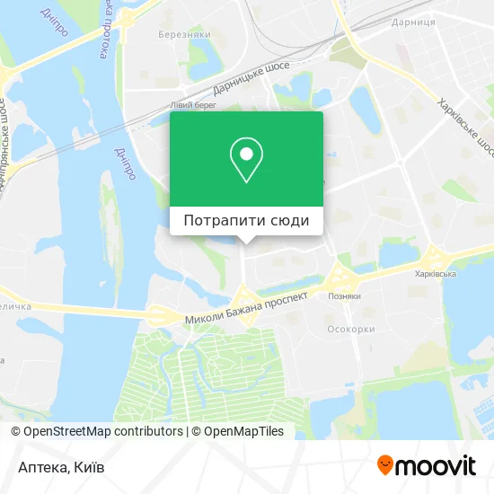 Карта Аптека