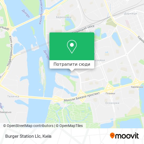 Карта Burger Station Llc