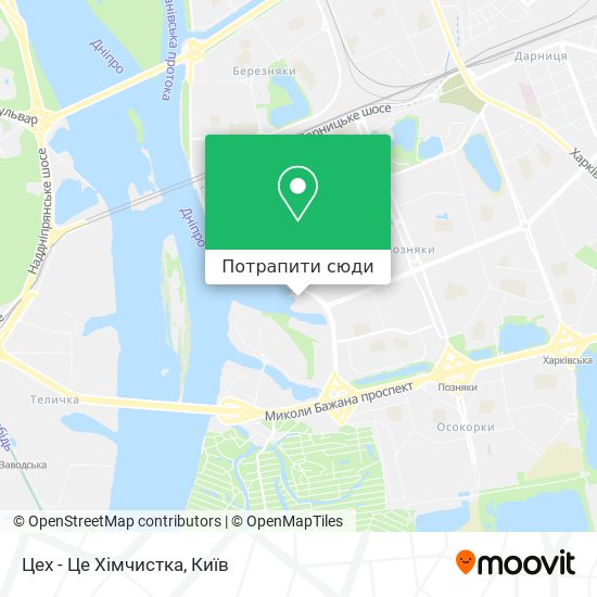 Карта Цех - Це Хімчистка