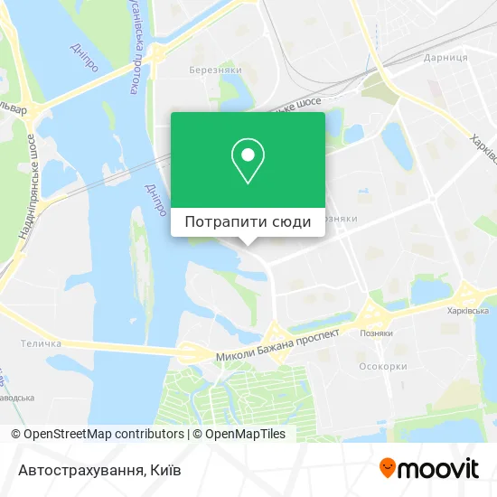 Карта Автострахування
