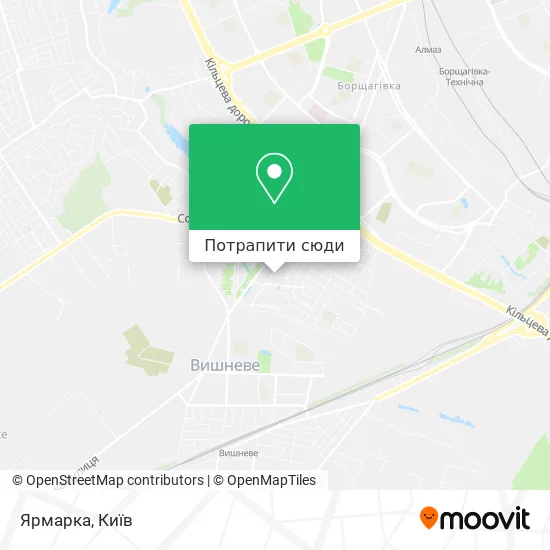Карта Ярмарка
