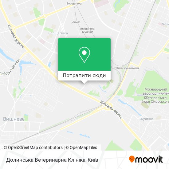Карта Долинська Ветеринарна Клініка