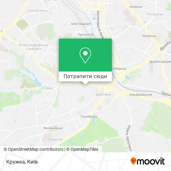 Карта Кружка
