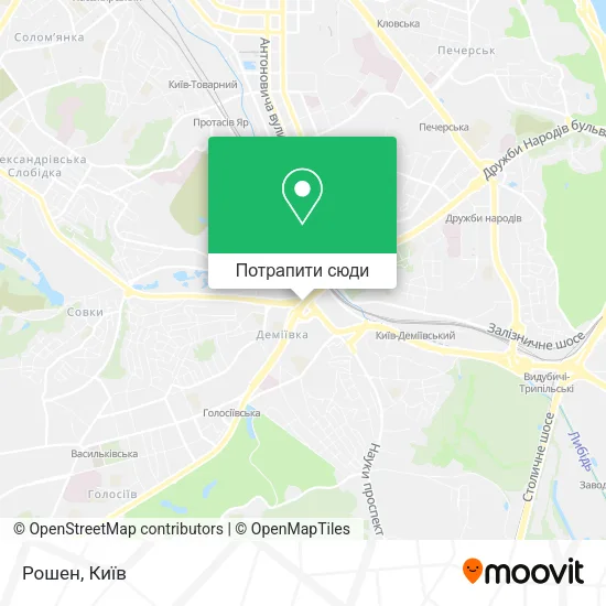 Карта Рошен