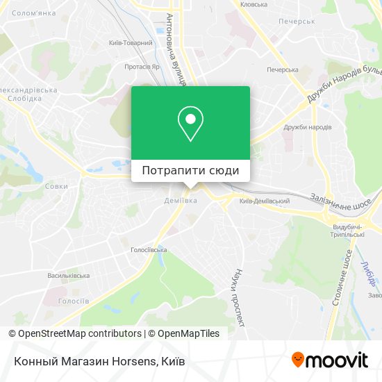 Карта Конный Магазин Horsens
