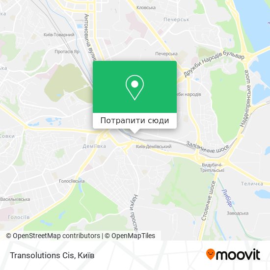 Карта Transolutions Cis