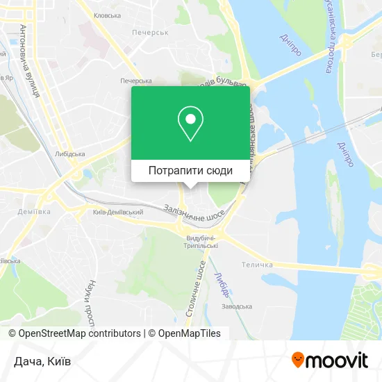 Карта Дача
