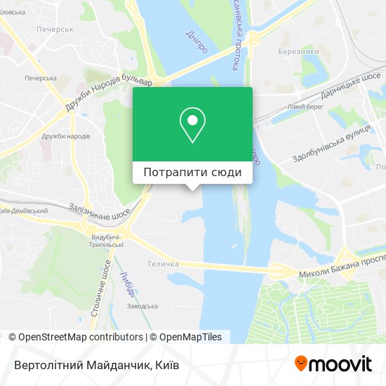 Карта Вертолітний Майданчик