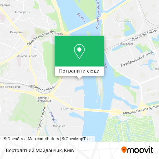 Карта Вертолітний Майданчик