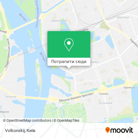 Карта Volkonskij