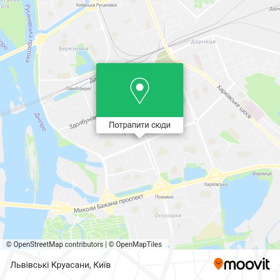 Карта Львівські Круасани