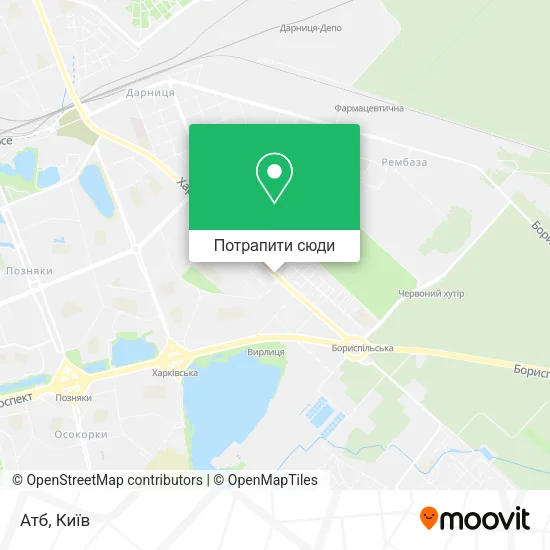 Карта Атб