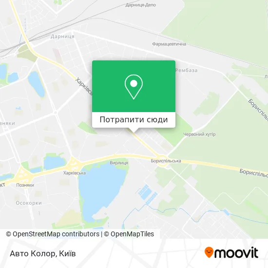 Карта Авто Колор