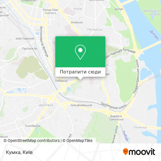 Карта Кумка