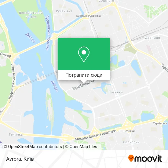 Карта Avrora